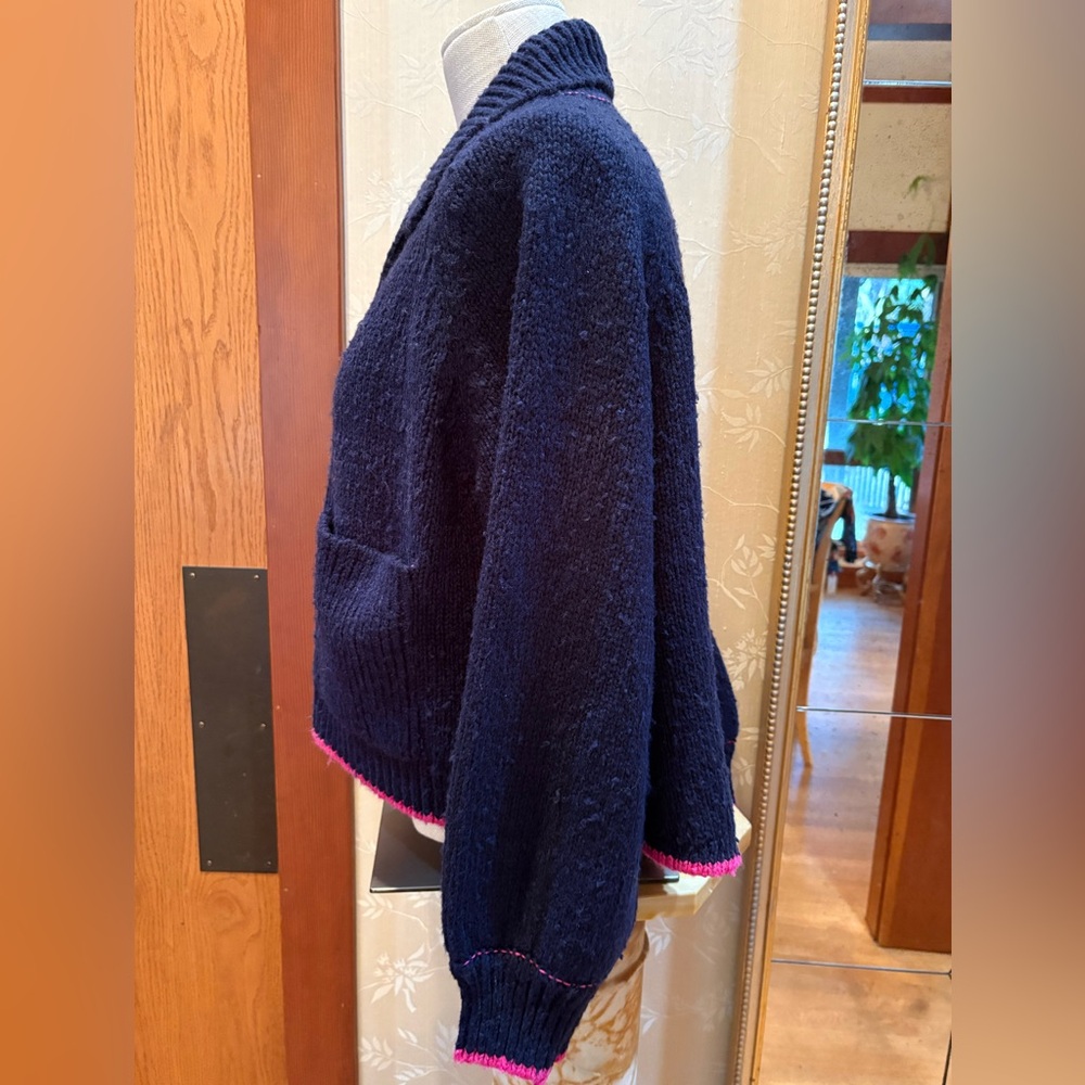 Anthropologie The Jesse Dog Icon Cardigan Sweater by Pilcro♥️Too Cute♥️❤️ - Picture 3 of 10